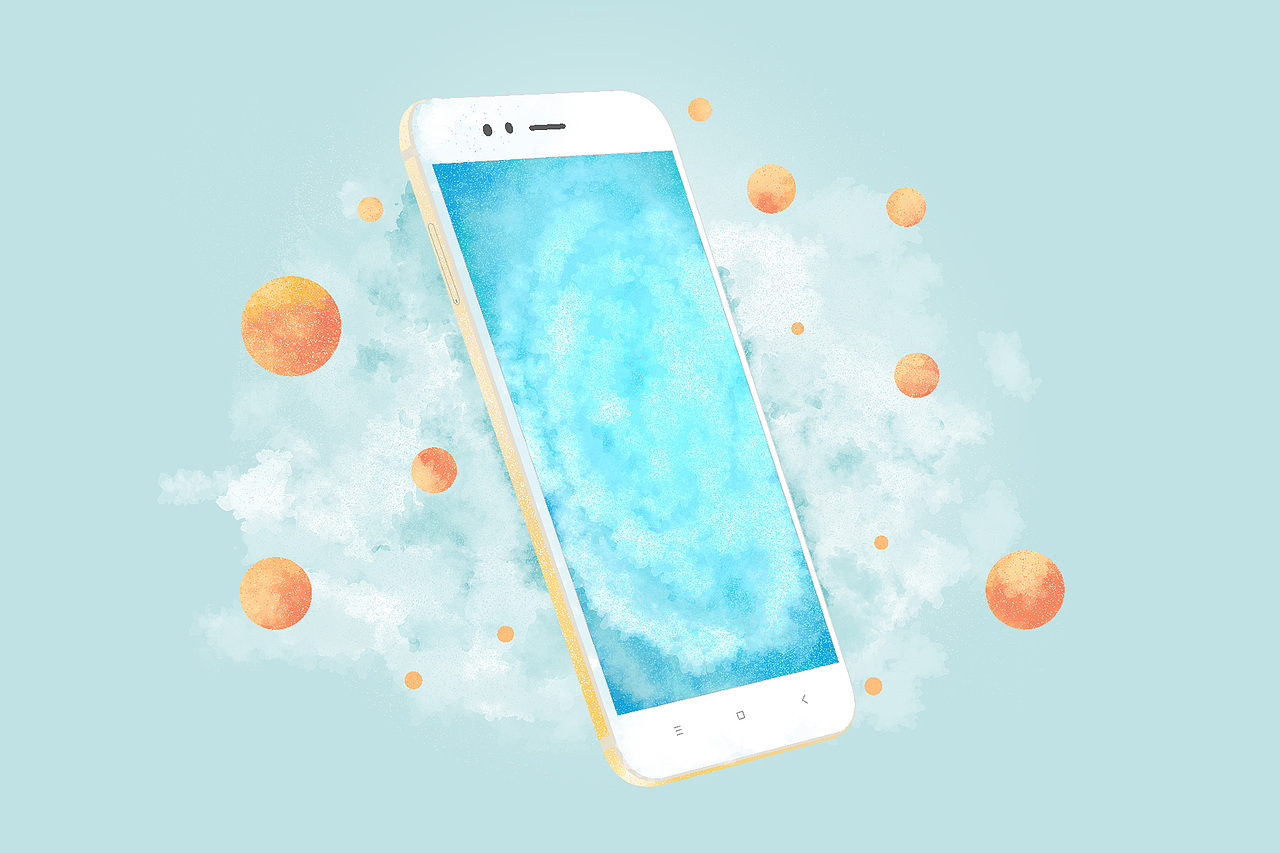 2018世界杯期间创作的小米世界杯专题插画