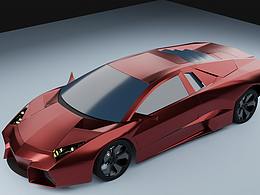 blender练习 兰博基尼reventon