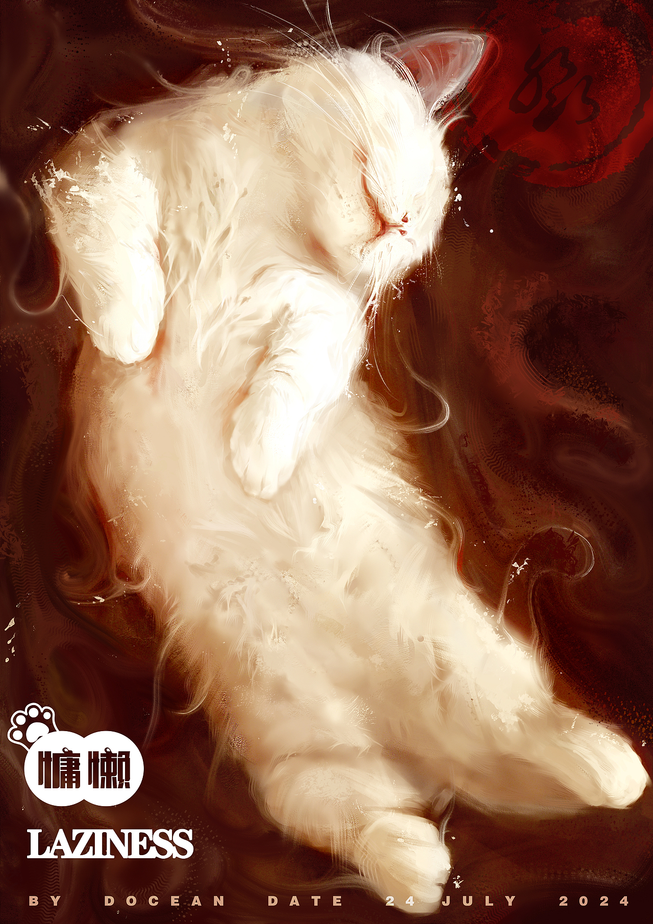 猫（图ZMzczOTAyMDQw） - 艺术插画 - 站酷设计师又海原创素材 - 站酷ZCOOL