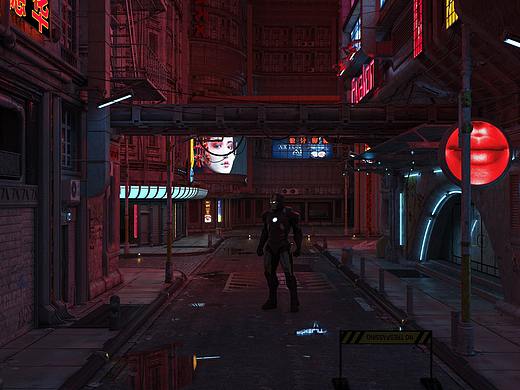 钢铁侠赛博朋克（个人主页-ZNDY0NjE0MjQ=） - 场景 - 站酷设计师小新啊原创素材 - 站酷ZCOOL
