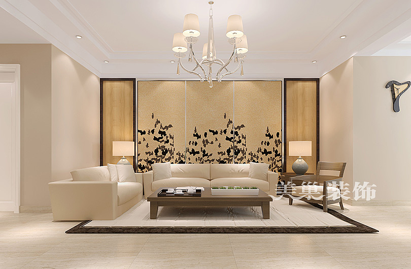 美巢装饰康桥朗城116平小三房装修-隔断就是最后的倔强