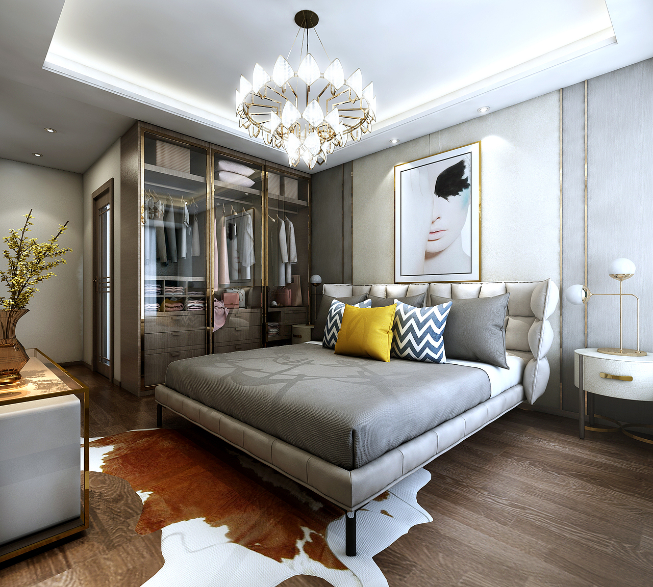 广汇御园 精装房（图ZMTE3MTIwMjUy） - 家装设计 - 站酷设计师多维设计事务所原创素材 - 站酷ZCOOL