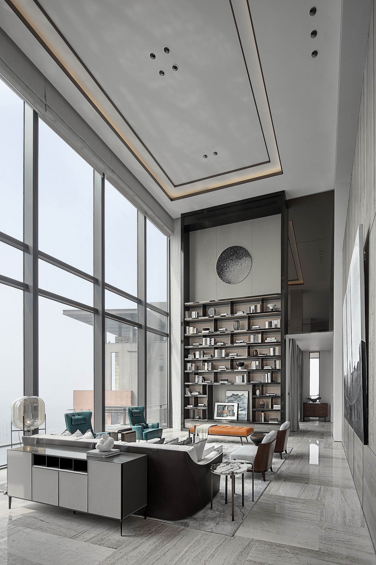 南宁华润幸福里Penthouse,百米高空中的复式豪宅