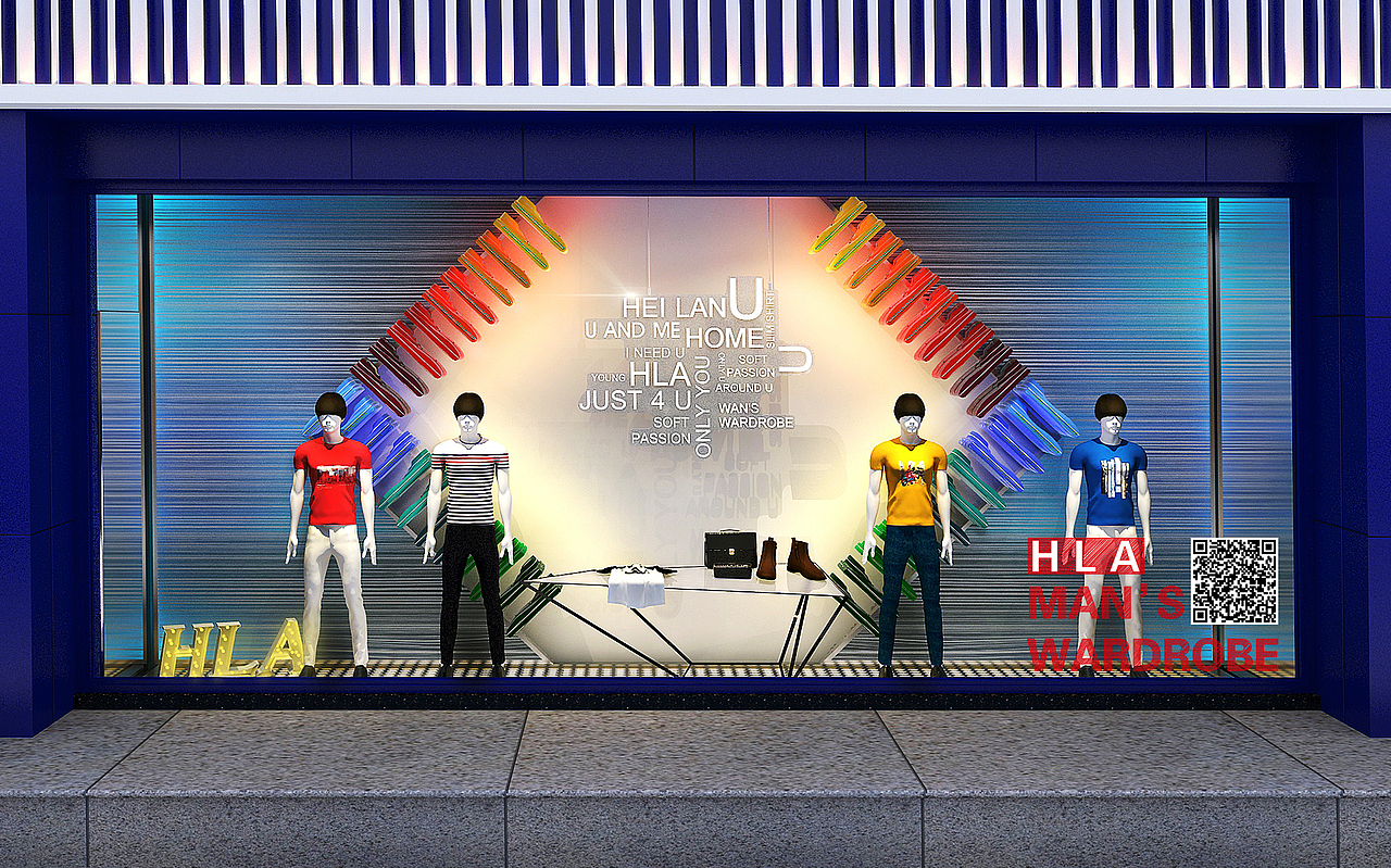 橱窗HLA（图ZMjI4NzEyNjg=） - 展陈设计 - 站酷设计师wodedipan956原创素材 - 站酷ZCOOL