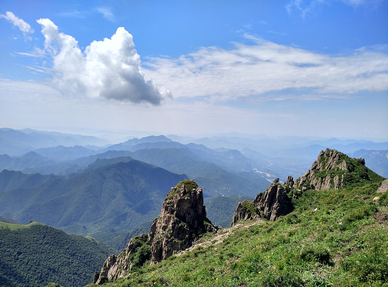 2015726游北京市门头沟灵山风景区