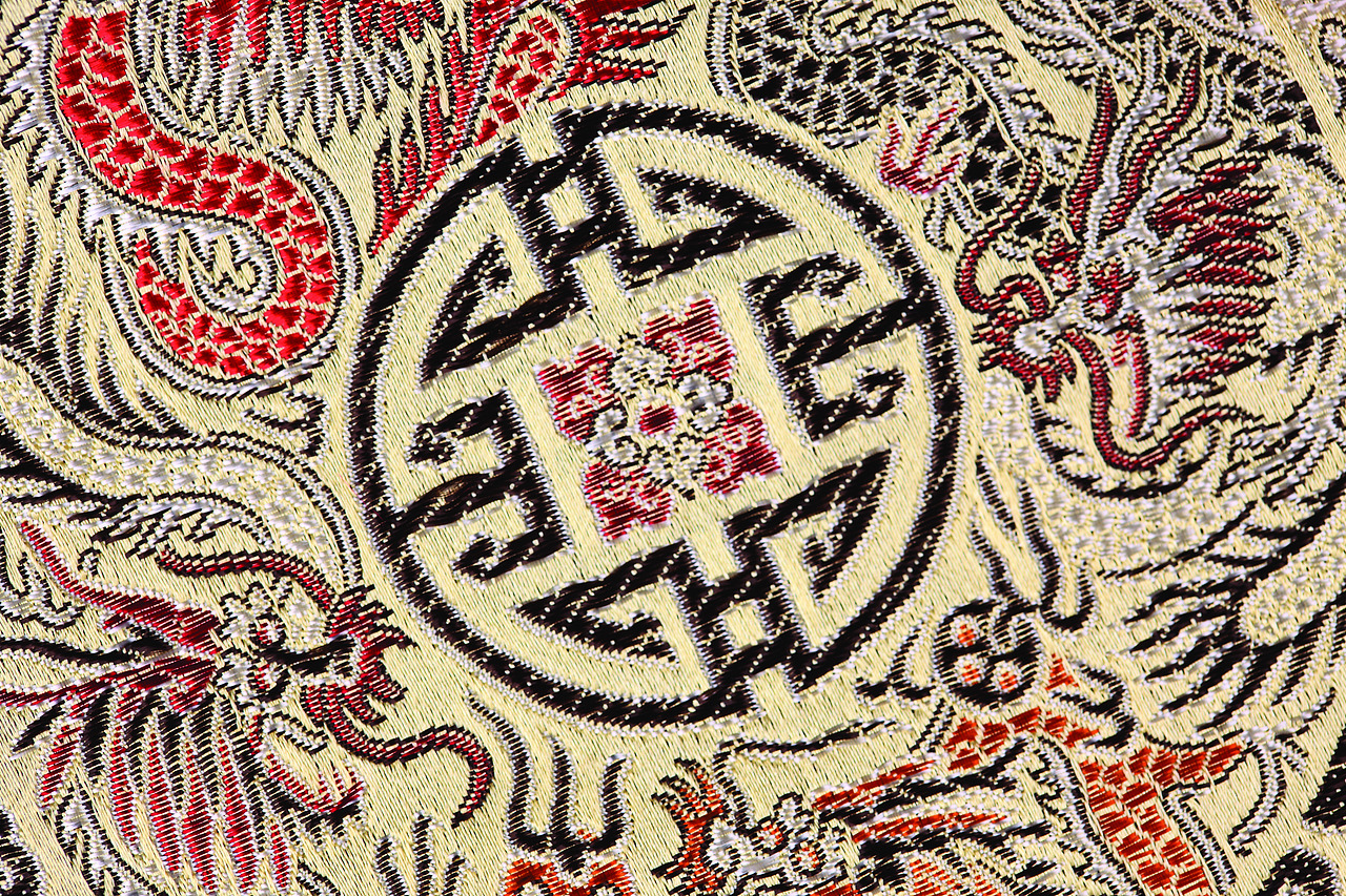 中国传统服饰布纹