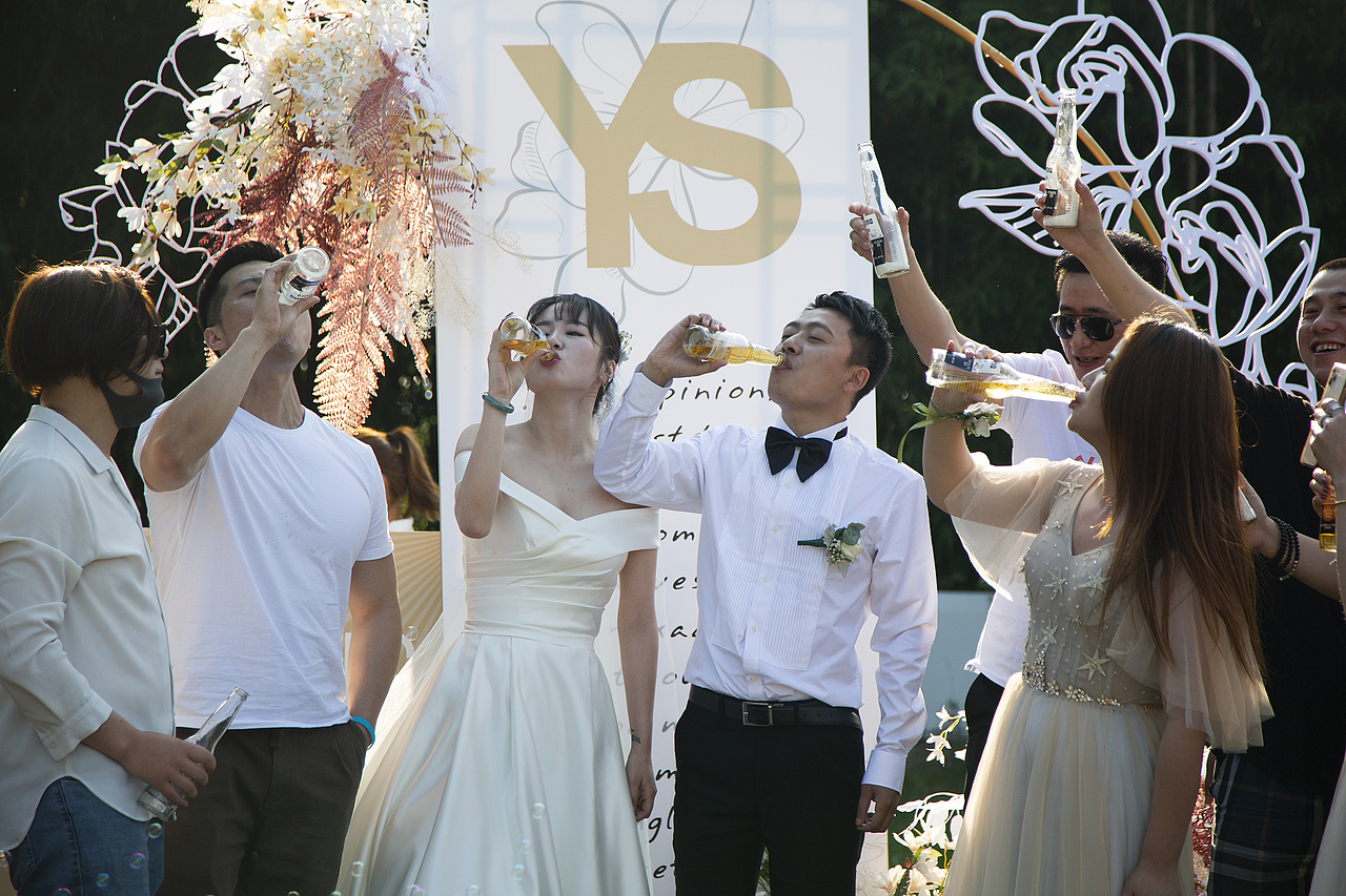 慧心谷草皮婚礼