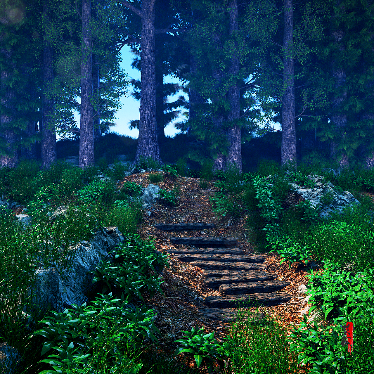 三维概念场景（图ZMzAzNjg1ODky） - 场景 - 站酷设计师Mo_莫闲原创素材 - 站酷ZCOOL