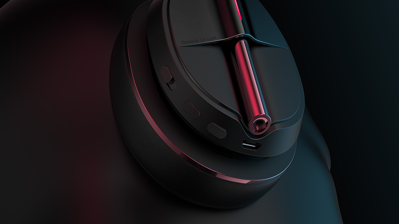 头戴游戏蓝牙耳机