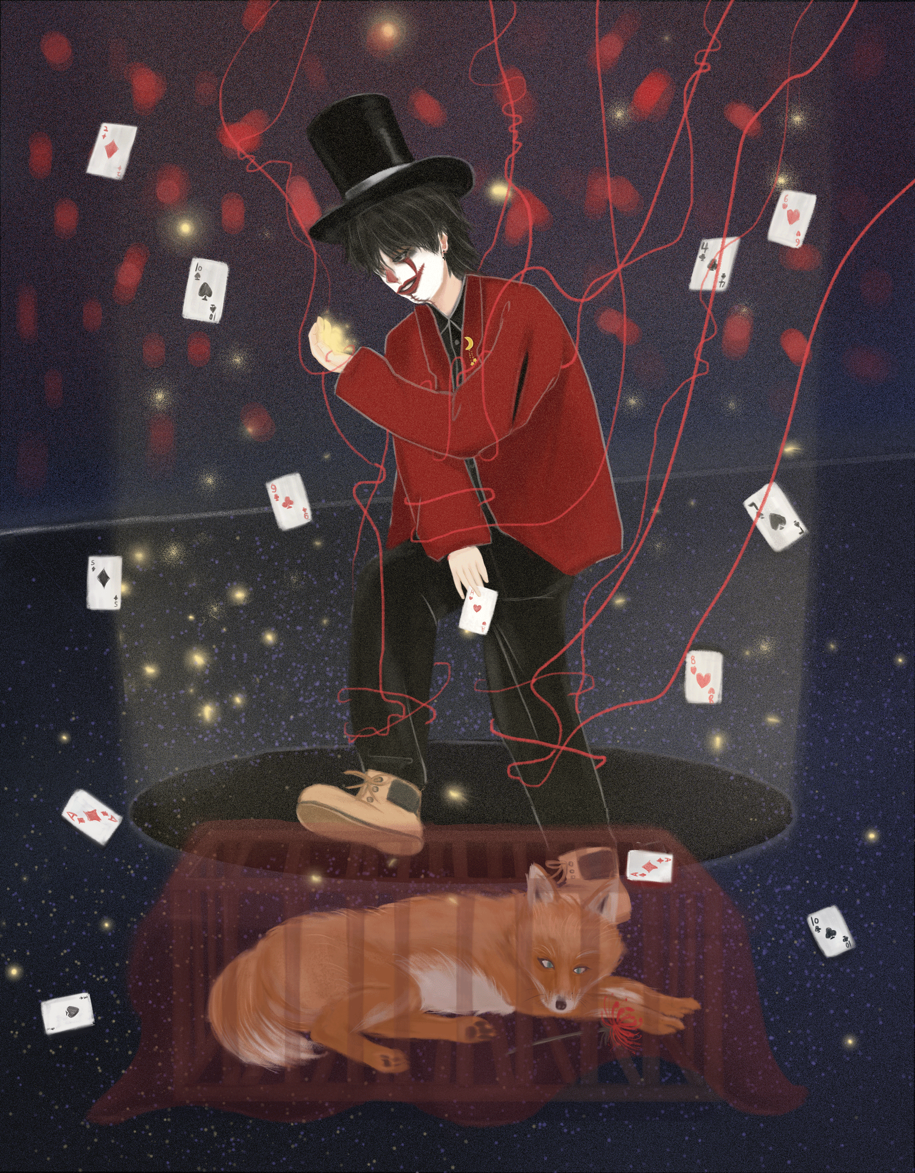 造梦集-另一个自己系列插画（图ZMjA2ODM4NzAw） - 创作习作 - 站酷设计师沐朝溪原创素材 - 站酷ZCOOL