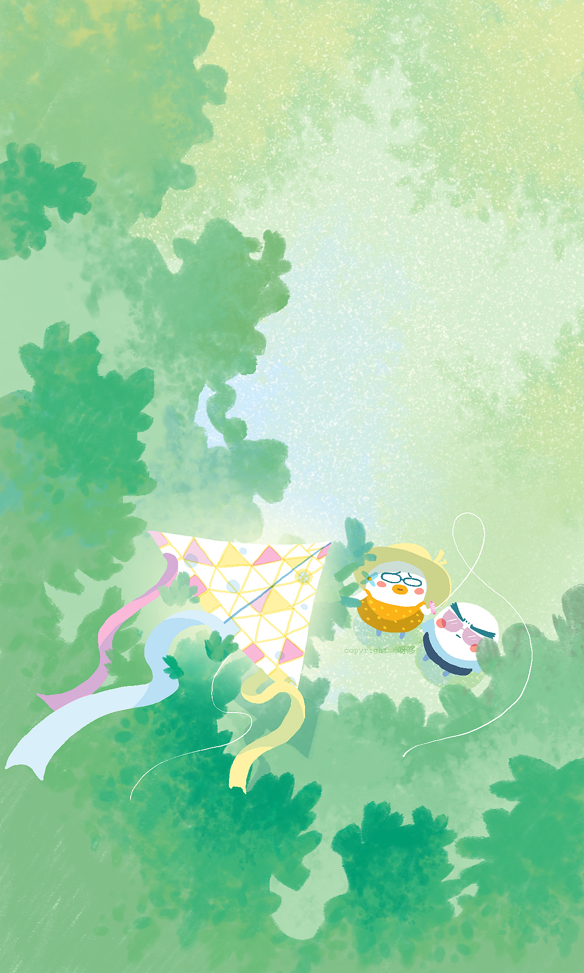 4月-5月壁纸（图ZMTE2NTExMTky） - 创作习作 - 站酷设计师呀哆yaduo原创素材 - 站酷ZCOOL