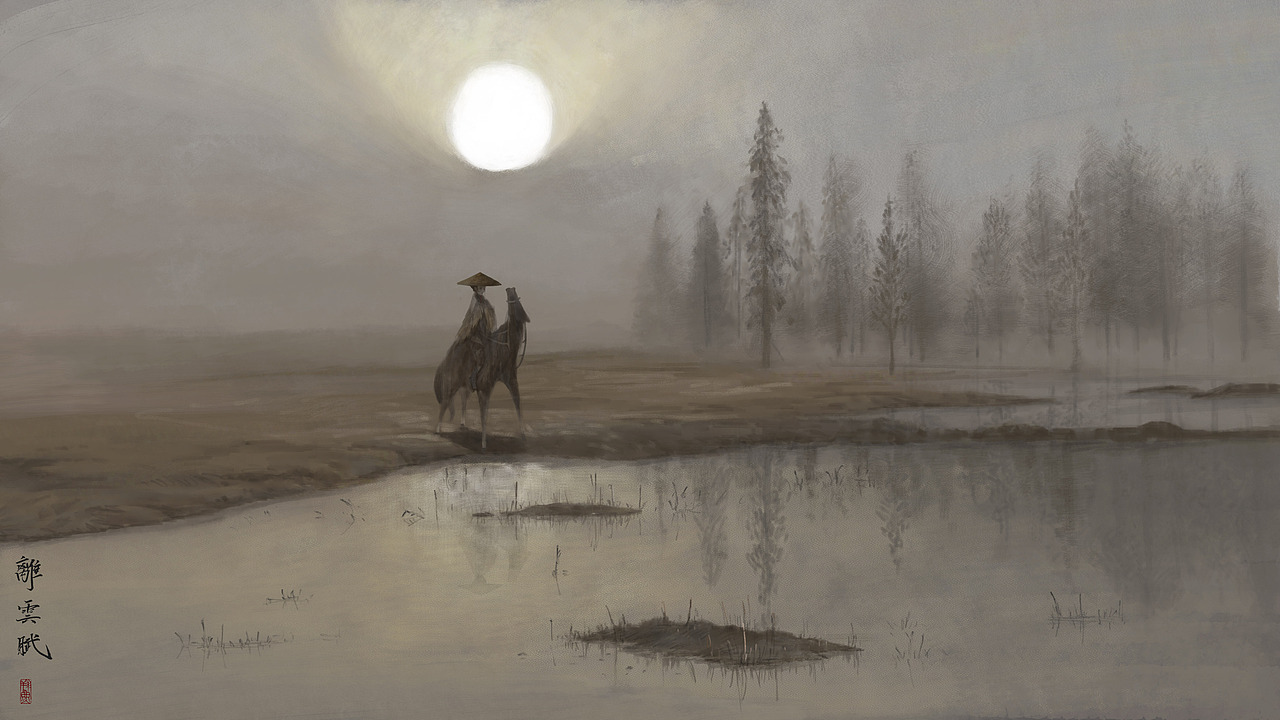 【離雲賦—羅宣，西風，沉淵】——翔魚（图ZMjI5NDc5OTIw） - 艺术插画 - 站酷设计师翔魚原创素材 - 站酷ZCOOL