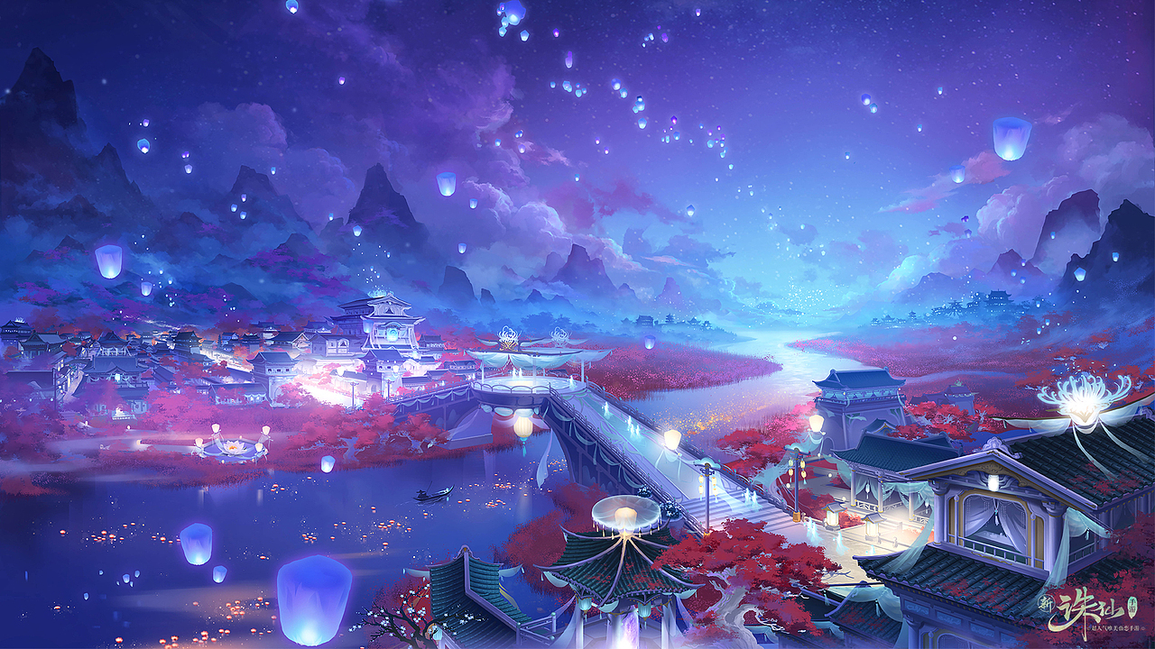 《诛仙》忘川门派kv,不再是诡异恐怖的地方而变得更加唯美,各个角度都