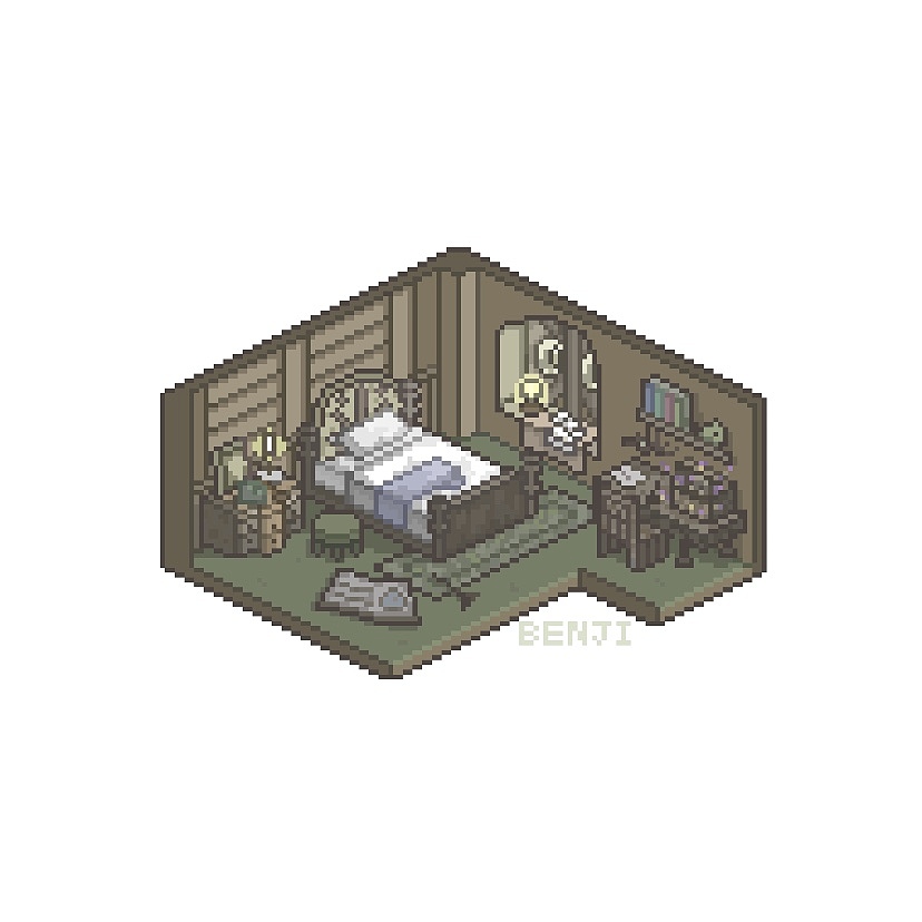 半年像素画小房间合集