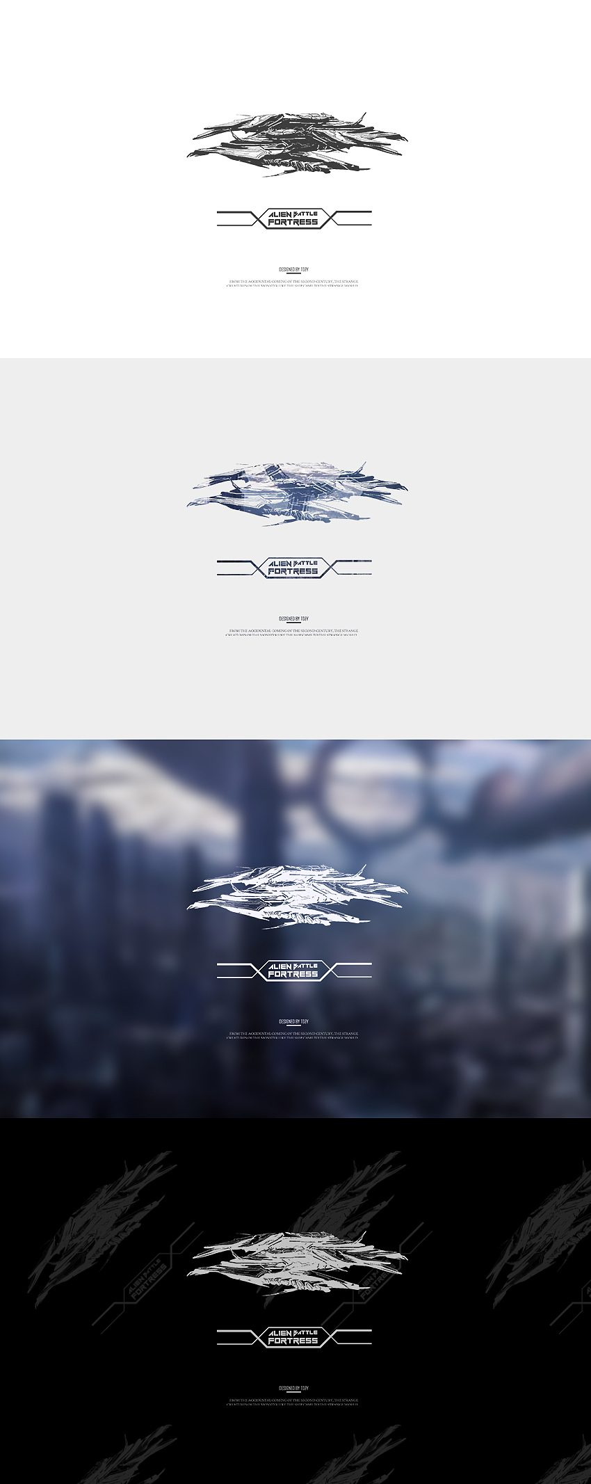 百图斩之SLOGAN 设计：ALEN BATTLE FORTRES——α！！！（第八十七斩）（图ZMzQ0NTU0ODg=） - 游戏UI - 站酷设计师tdzy原创素材 - 站酷ZCOOL