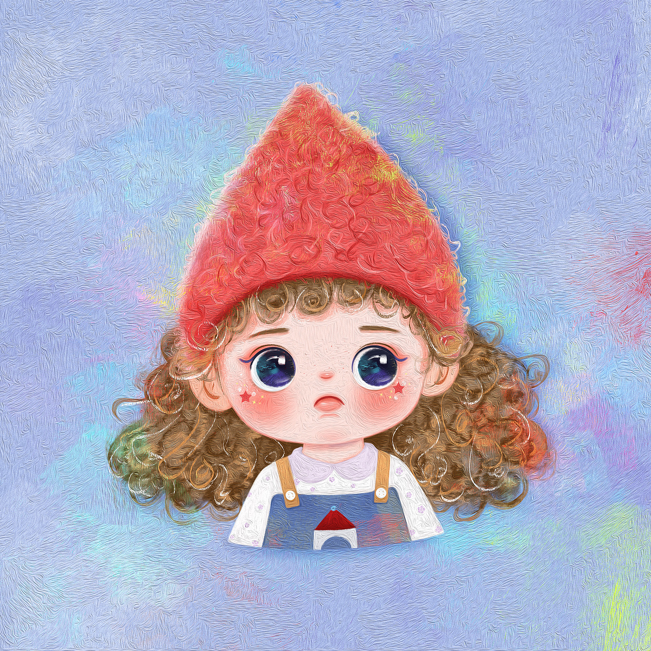 卡通小人物头像