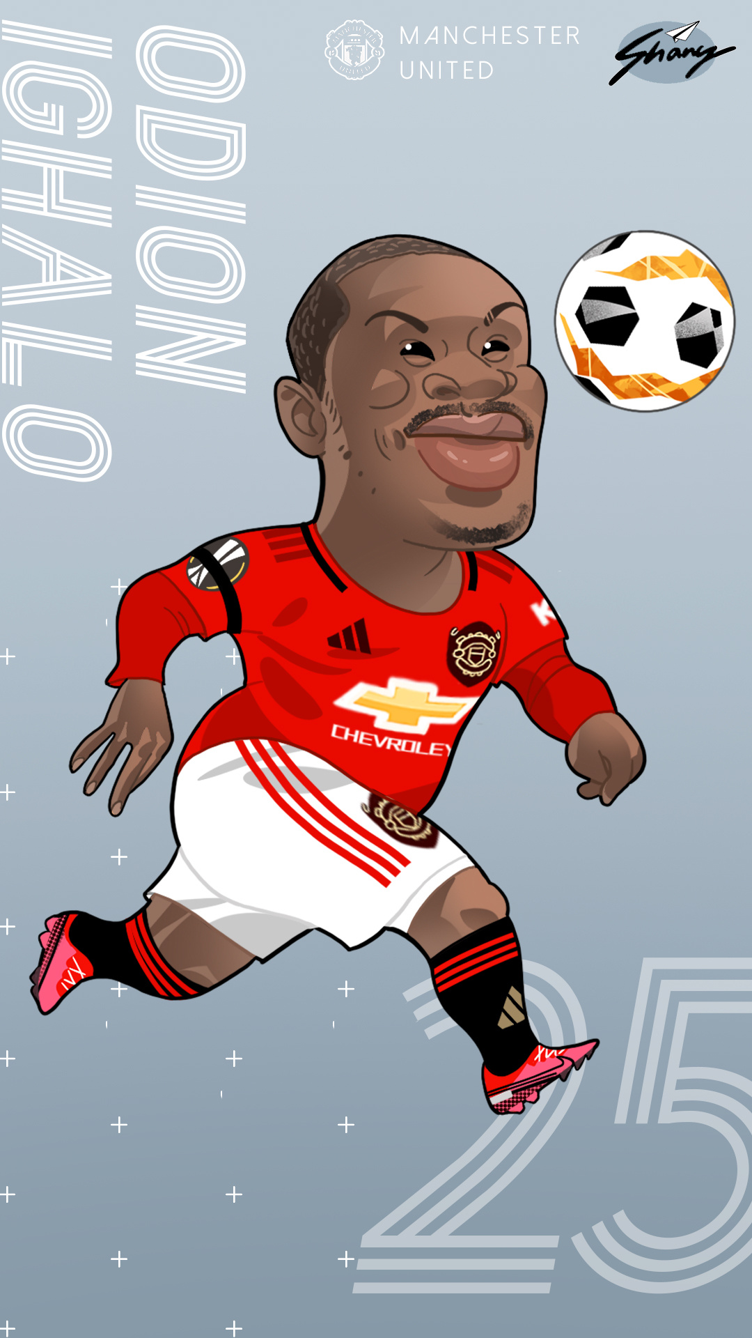曼联24人插画作品