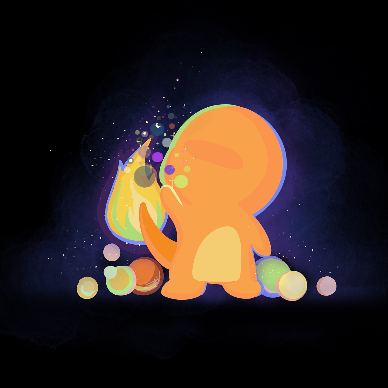 飘忽不定的小火龙