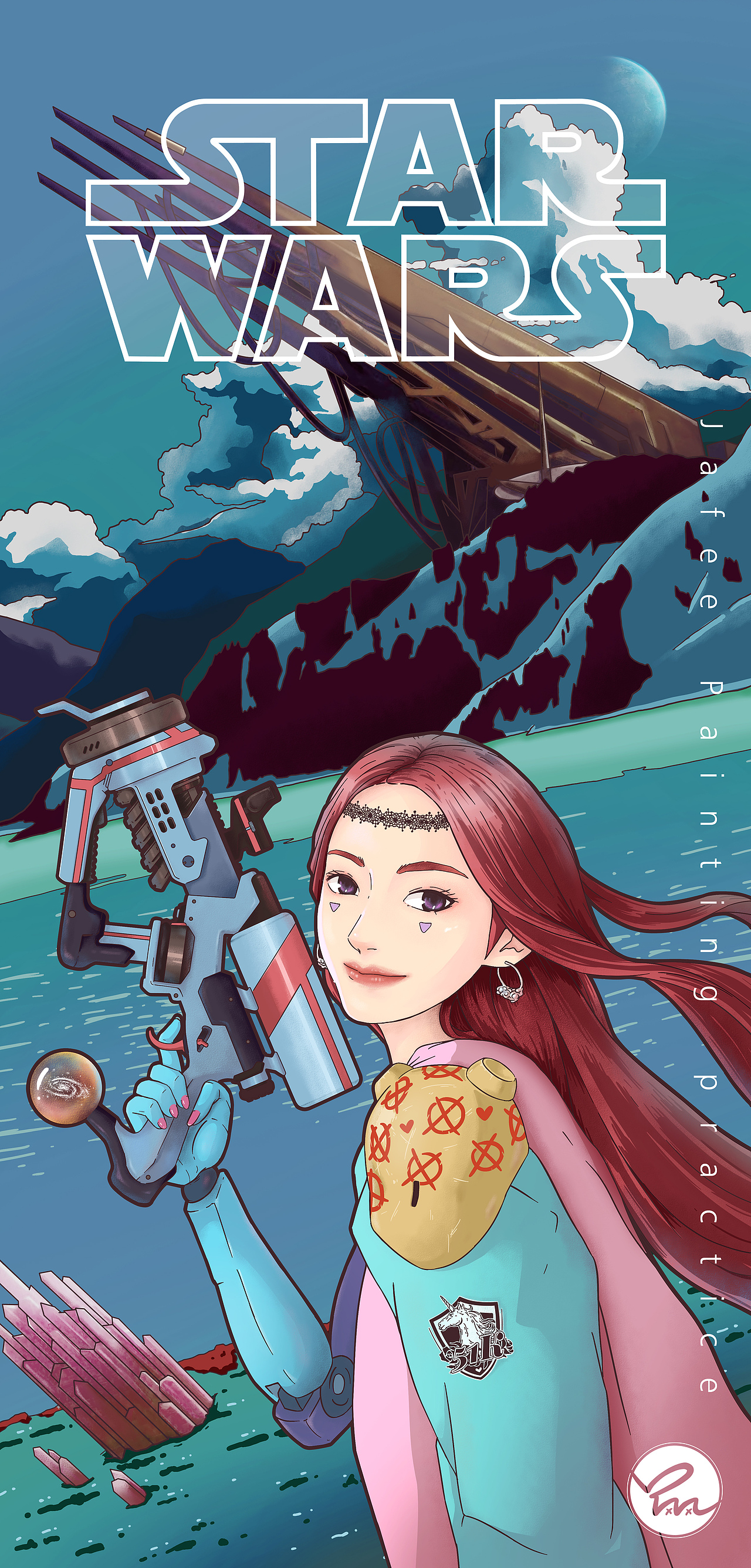 人物插画（图ZMjIzNDA0OTA4） - 概念设定 - 站酷设计师越风风插画原创素材 - 站酷ZCOOL