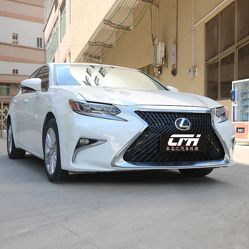 老款雷克萨斯es250改装18年新款前脸大包围保险杠es200|工业/产品