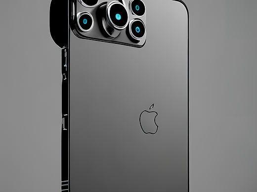 #站酷梦笔#黑色 apple iphone 13 pro max  在黑色的背