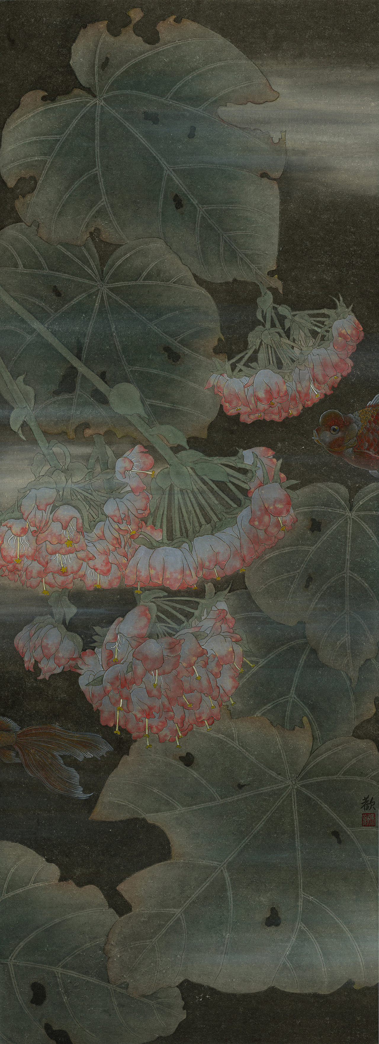 工笔国画《梦游》（图ZMjY5MDI2MDgw） - 艺术插画 - 站酷设计师左边又又原创素材 - 站酷ZCOOL