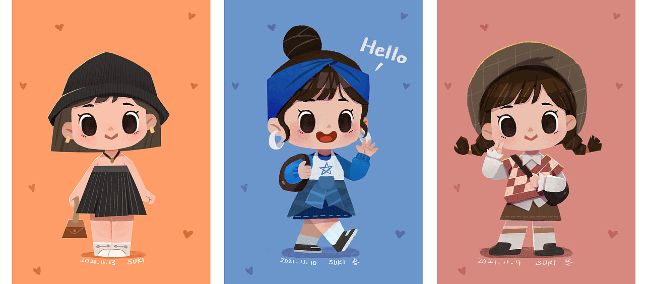 桃子之家|桃子妈Q版形象（图ZMjc3NTc1NDM2） - 艺术插画 - 站酷设计师琼心原创素材 - 站酷ZCOOL