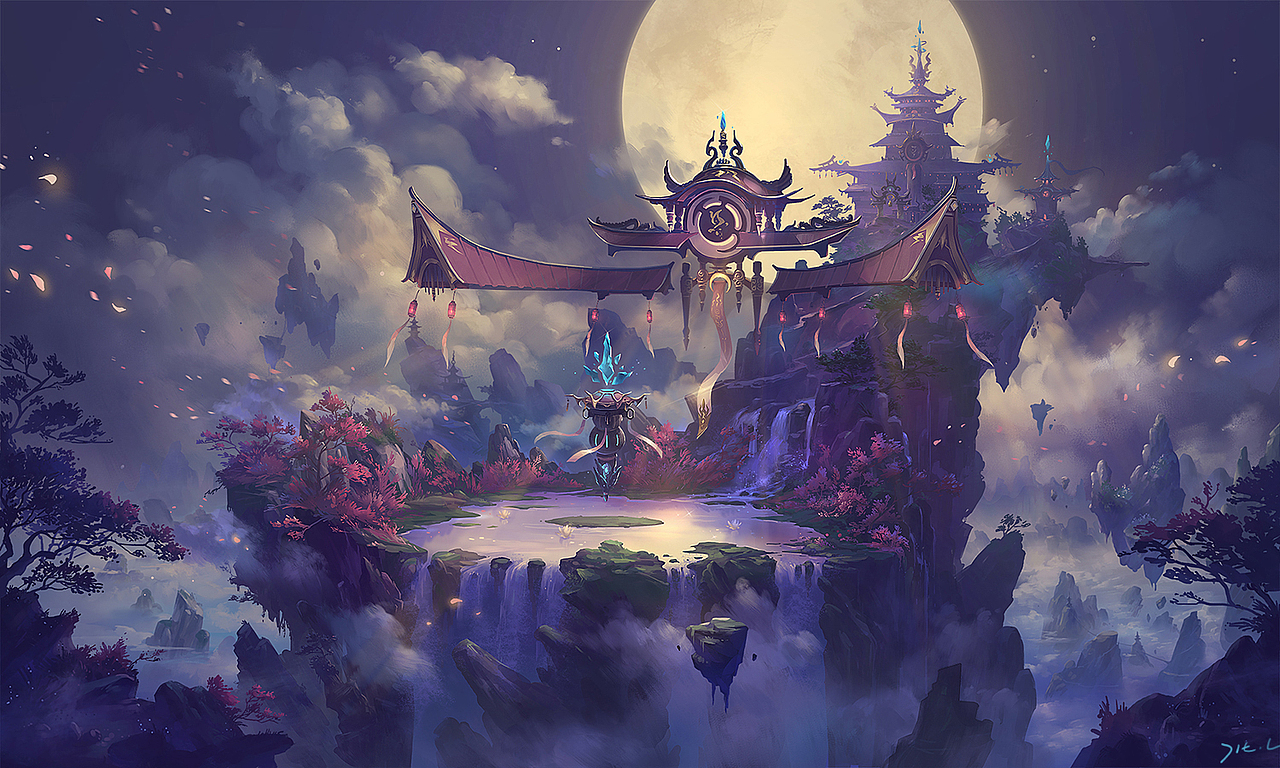 【中国风 概念设计 插图】