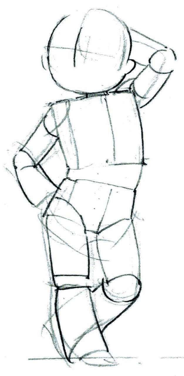 绝了这些纸片人太有意思了内附人体动态造型合集