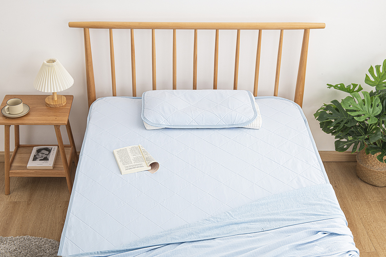 日式家居摄影 | 床品拍摄--凉感垫（图ZMzA2ODc3NDI0） - 产品摄影 - 站酷设计师TCstudio原创素材 - 站酷ZCOOL