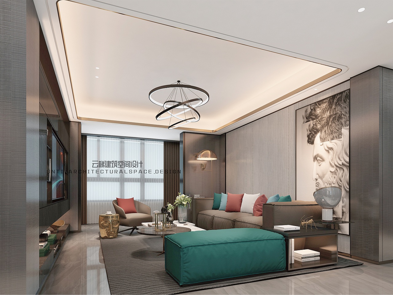 别墅豪宅/别墅空间设计/广州合生国际