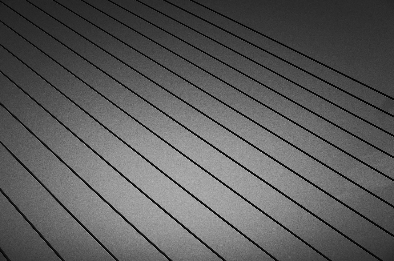 黑白线条结构轮廓