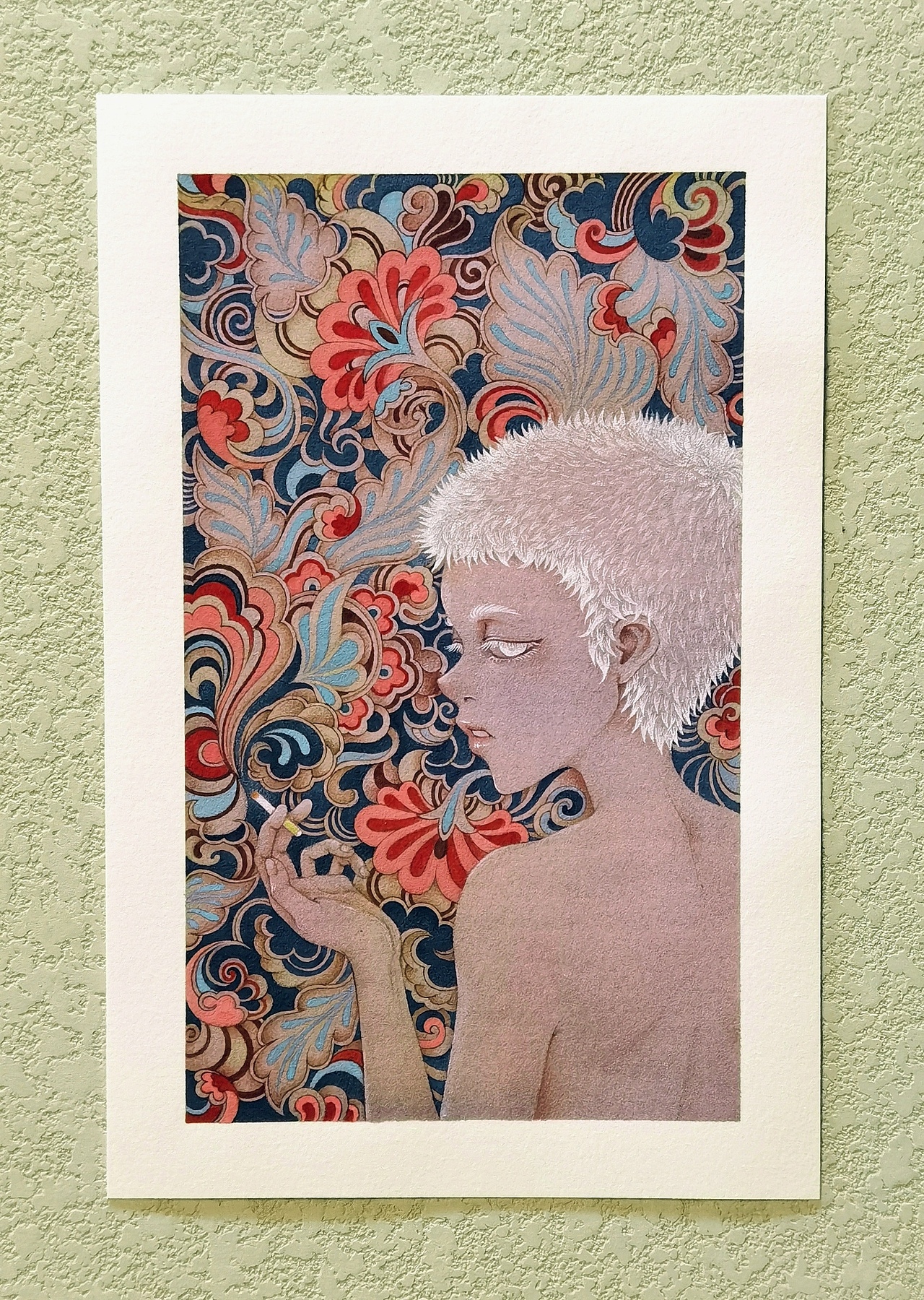 《煙》（圖ZMjQyNjQ1ODQ4） - 繪畫 - 站酷設(shè)計(jì)師阿獄原創(chuàng)素材 - 站酷ZCOOL