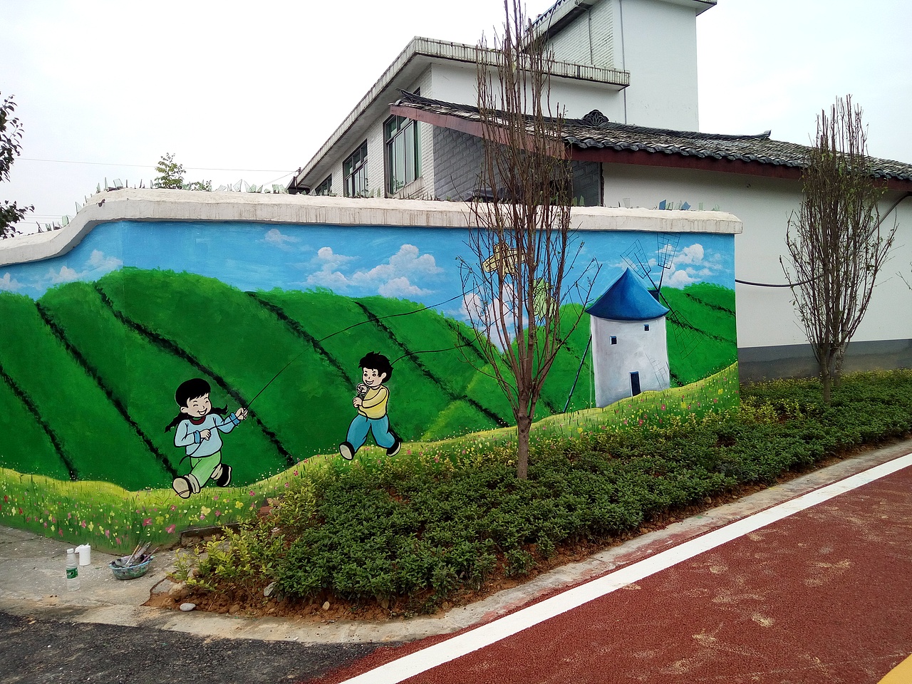 新农村墙绘，文化墙，乡村壁画，乡村墙绘，农村墙绘