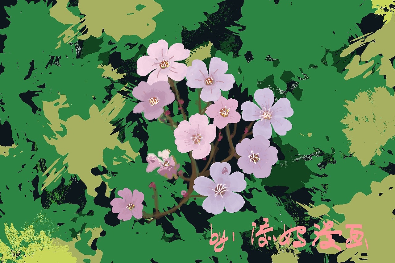 小花（图ZMjEyNjM3OTc2） - 创作习作 - 站酷设计师添妈漫画原创素材 - 站酷ZCOOL