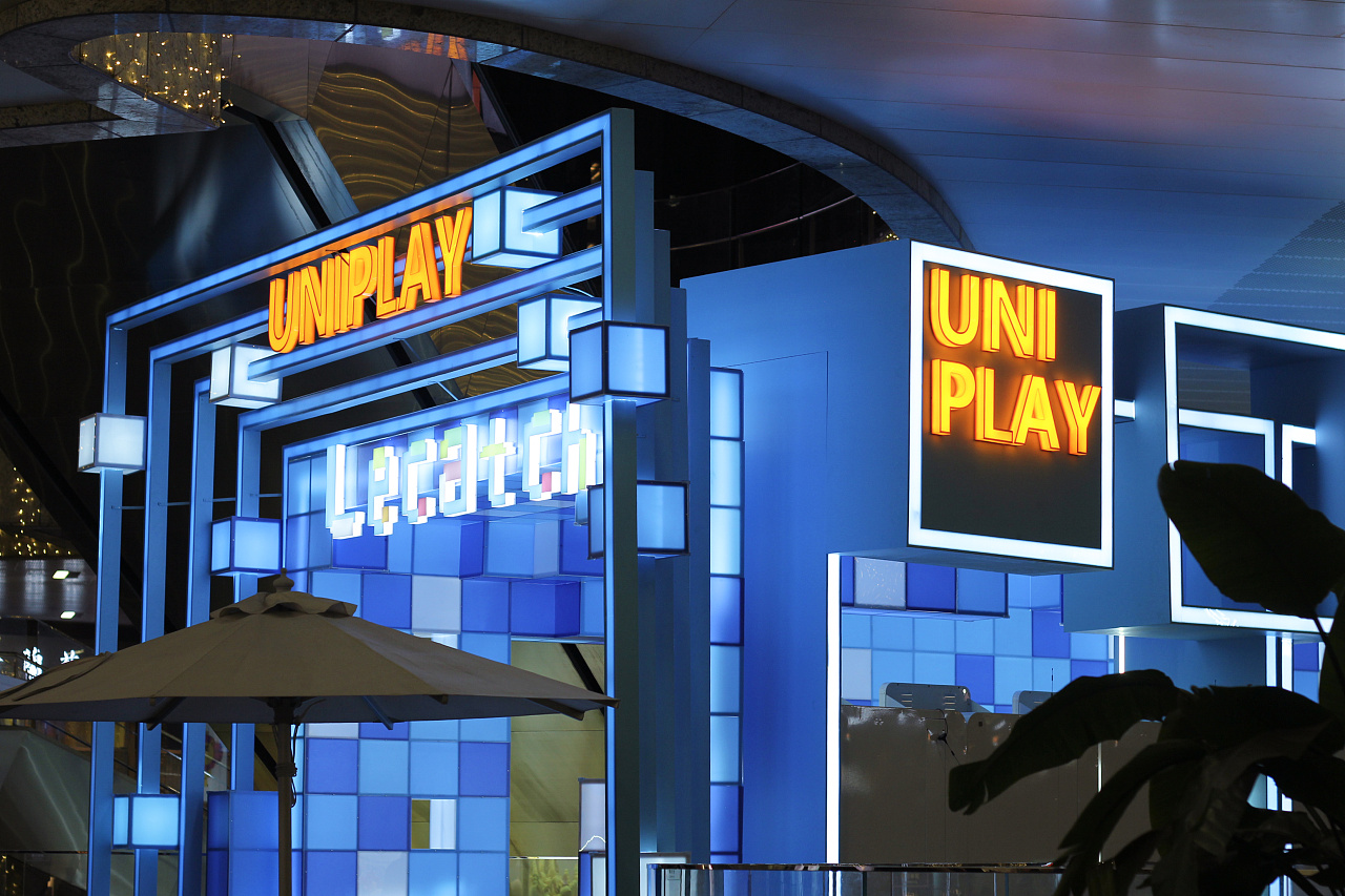 像素风格美陈设计|摄影|环境/建筑摄影|良文九 - 原创作品 - 站酷