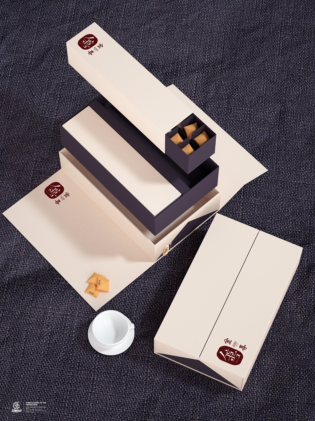 金|喜 湛江特色手信 logo设计