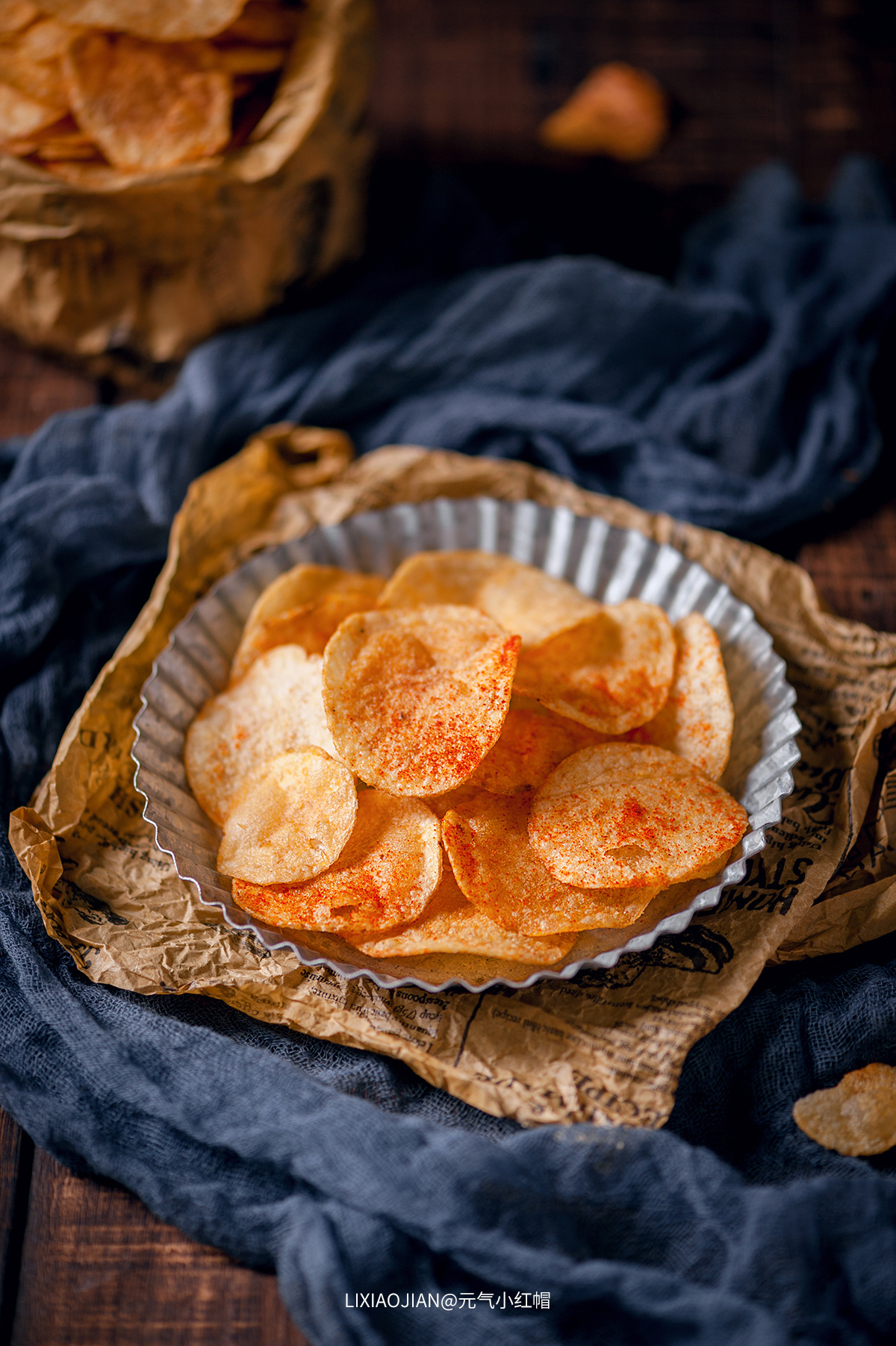 美食摄影 | 薯片