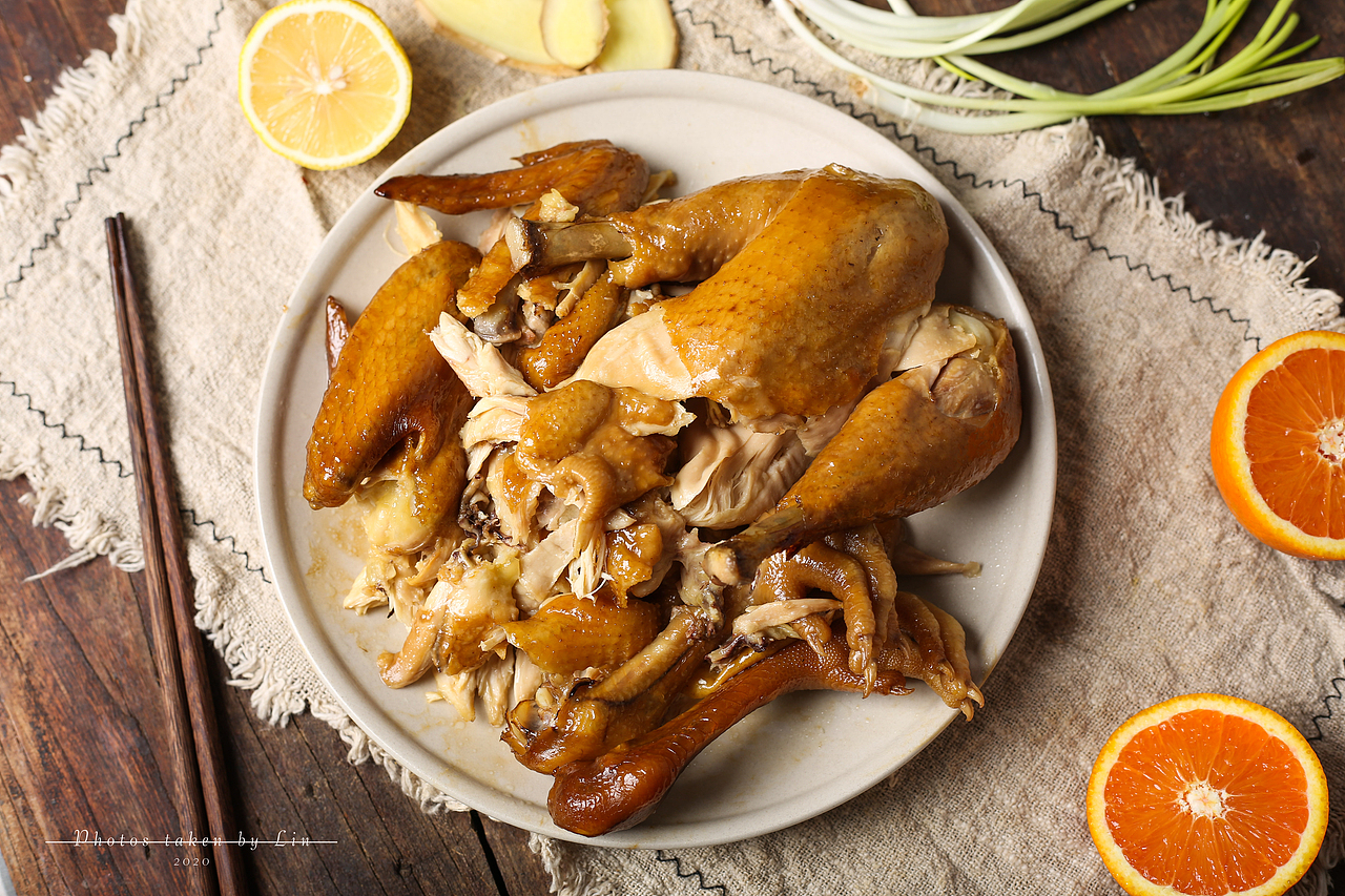 盐焗鸡与豉油鸡