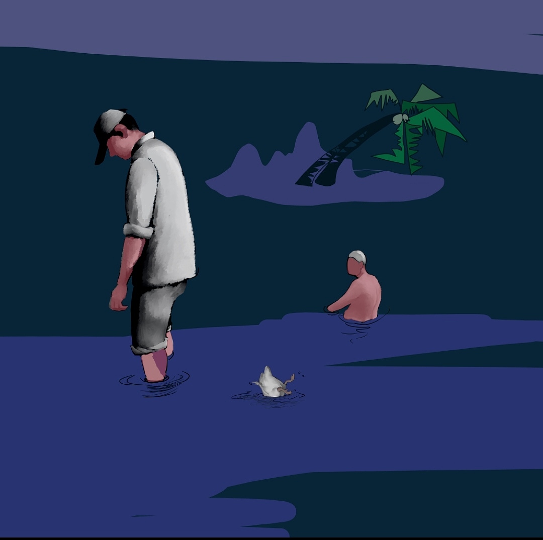 涉水（圖ZMzIzMTg0Mzg4） - 創(chuàng)作習(xí)作 - 站酷設(shè)計師Z584479479原創(chuàng)素材 - 站酷ZCOOL