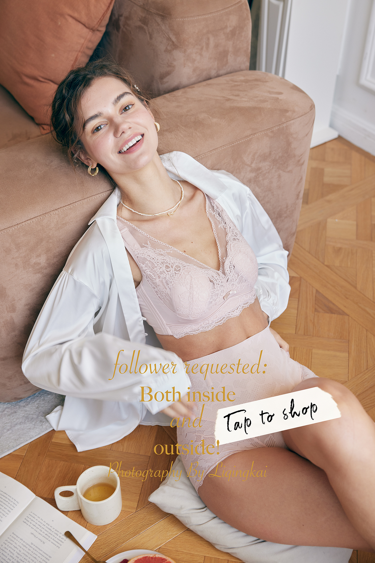 阳光下的美人(法式内衣)（图ZMjg4NzQzOTY4） - 时尚/艺术摄影 - 站酷设计师摄影师李清凯原创素材 - 站酷ZCOOL