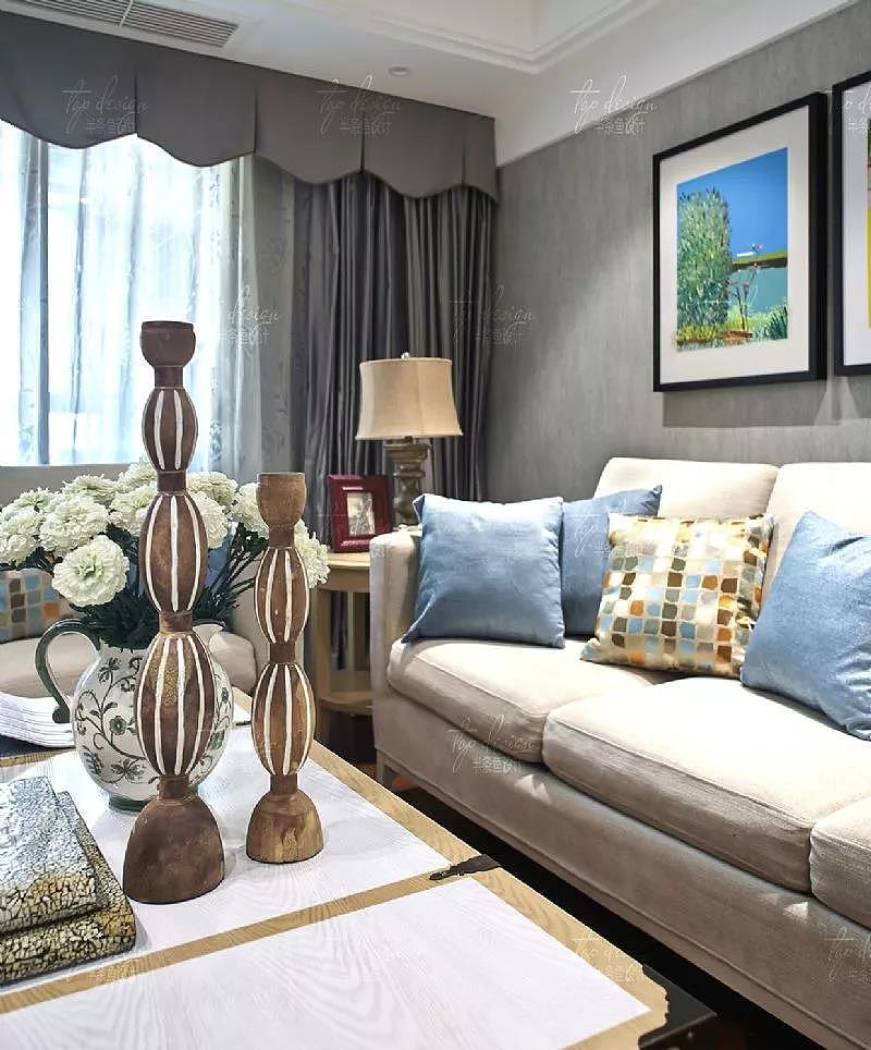 美式|理想中田园与都市的结合（图ZMTY1NzA2MjE2） - 家装设计 - 站酷设计师半条鱼设计工作室原创素材 - 站酷ZCOOL