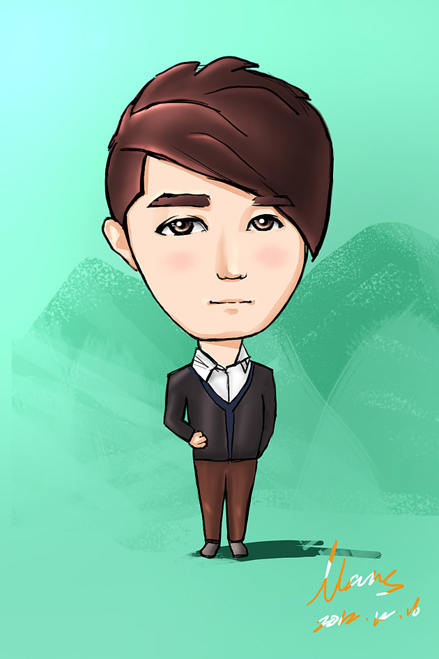 Q版漫画人物（图ZODQyNDM1Mg==） - 单幅漫画 - 站酷设计师520_100原创素材 - 站酷ZCOOL