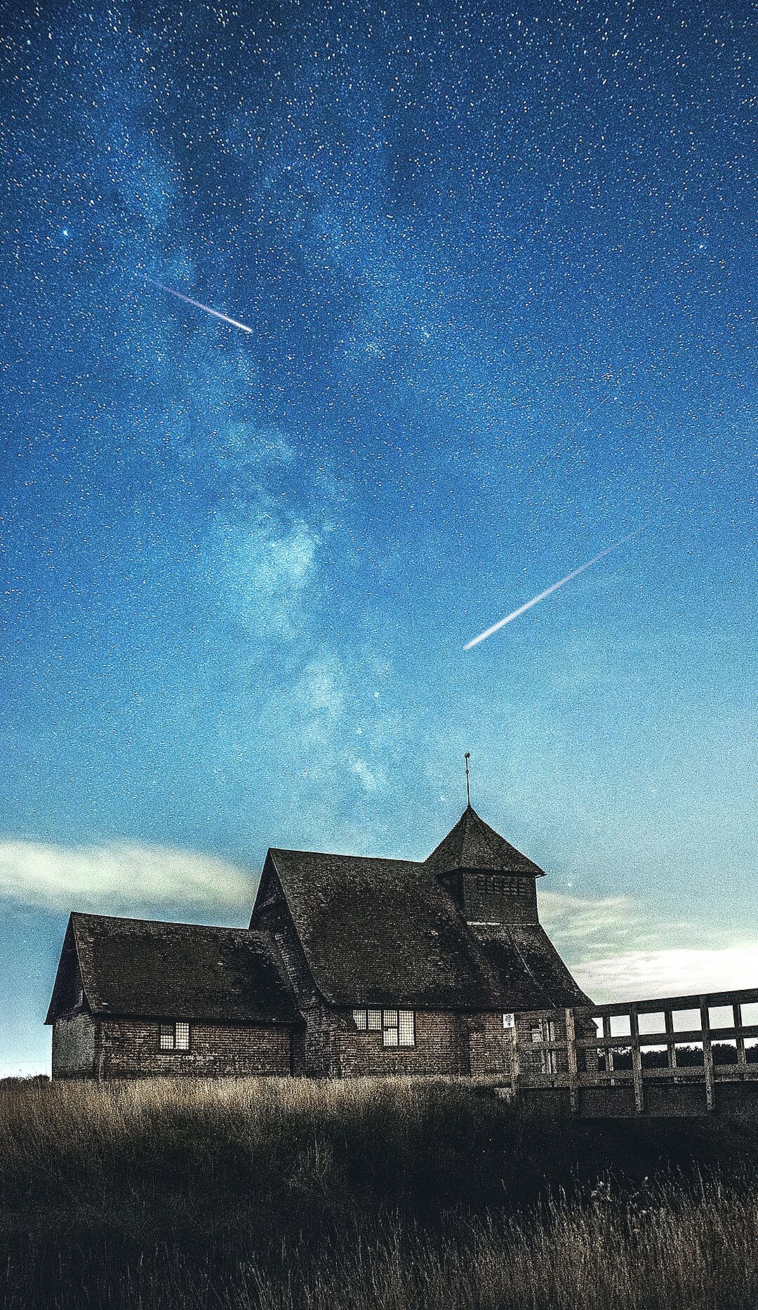 4k高清壁纸来袭,超适合手机系列的星空科幻