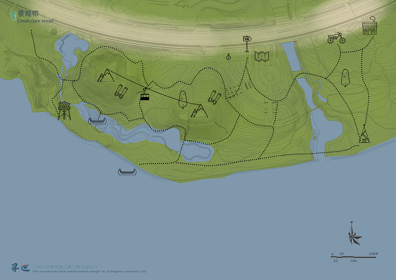 文娱公园【作业】（图ZNTQ2NzY0MDA=） - 景观设计 - 站酷设计师绒化的冰淇淋原创素材 - 站酷ZCOOL