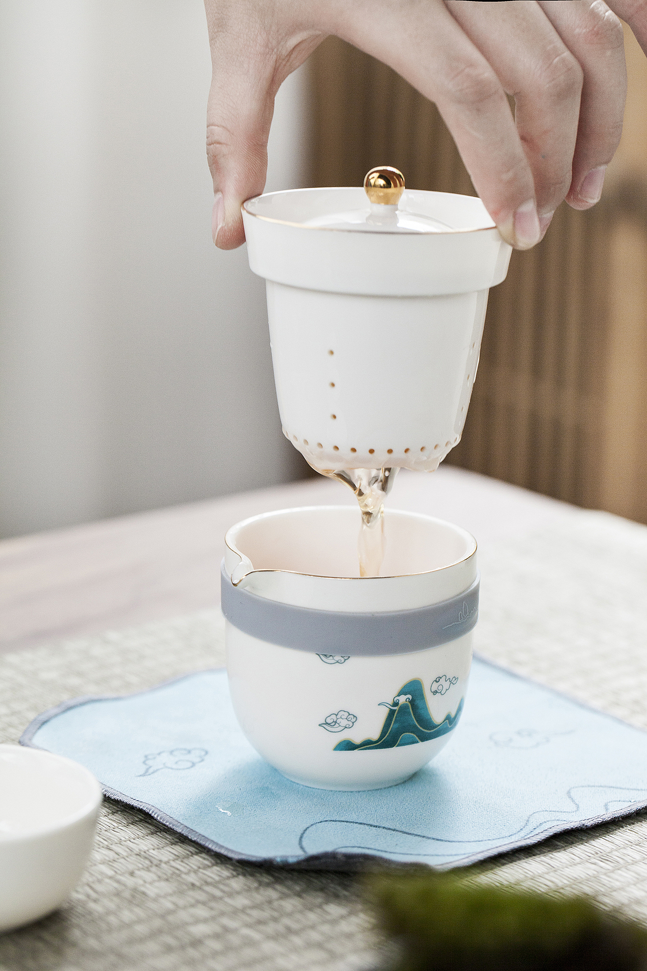 中国国家博物馆—溪山雨意快客杯（图ZMjE4MzY2MzQw） - 生活用品 - 站酷设计师深圳简爱原创素材 - 站酷ZCOOL