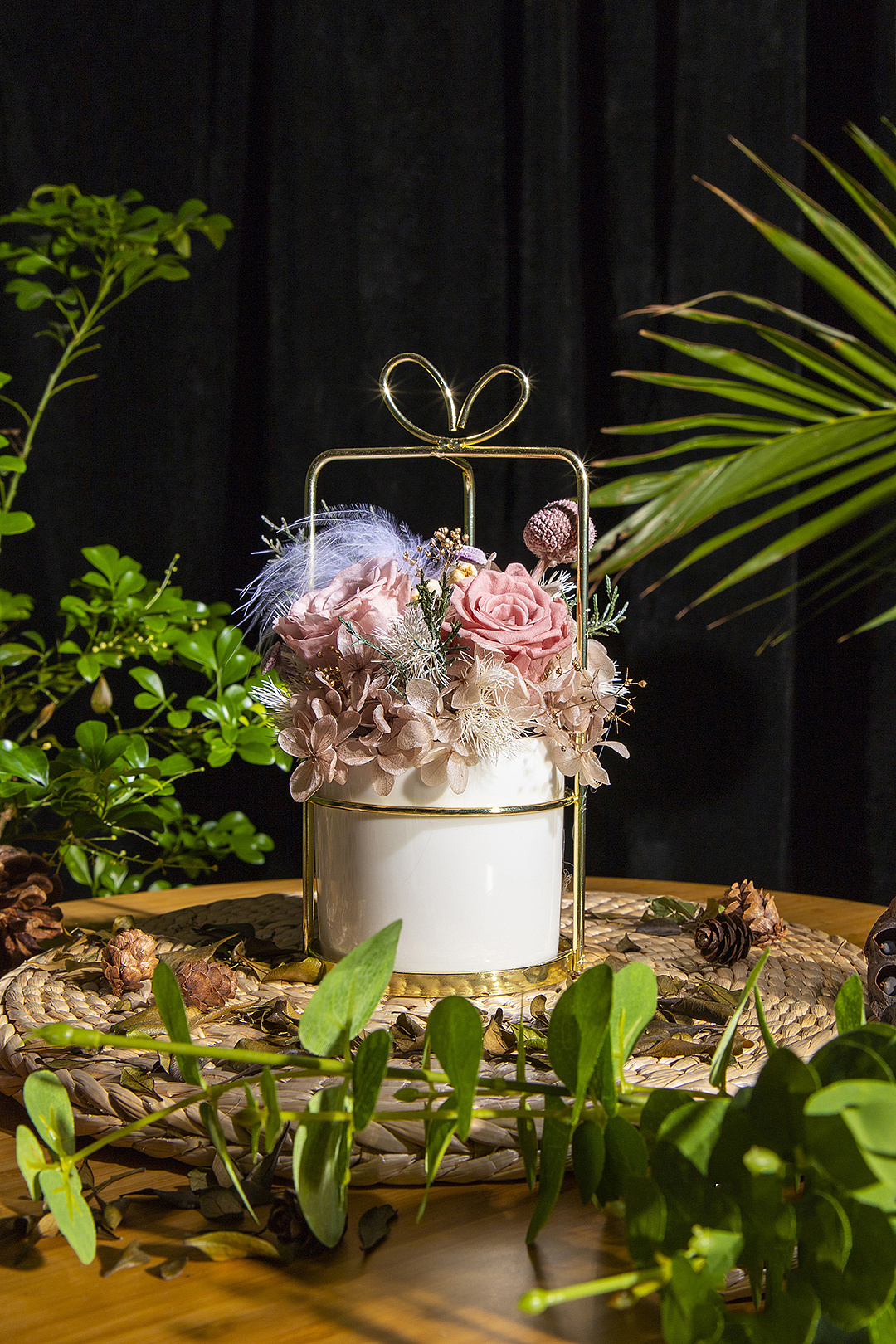 产品拍摄-永生花