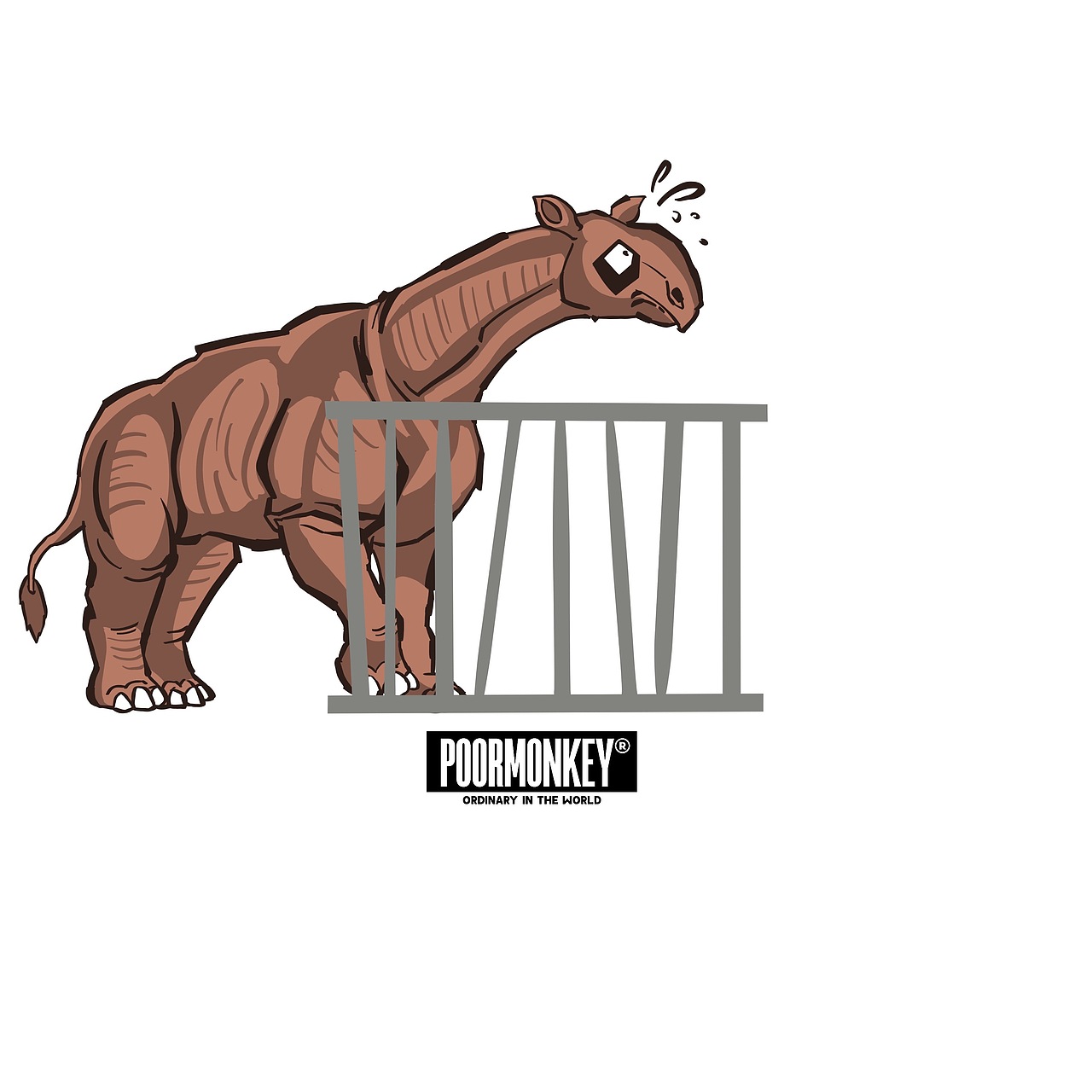 动物园（史前动物）（图ZMzA1ODQyNzk2） - 艺术插画 - 站酷设计师随便一只猴子原创素材 - 站酷ZCOOL