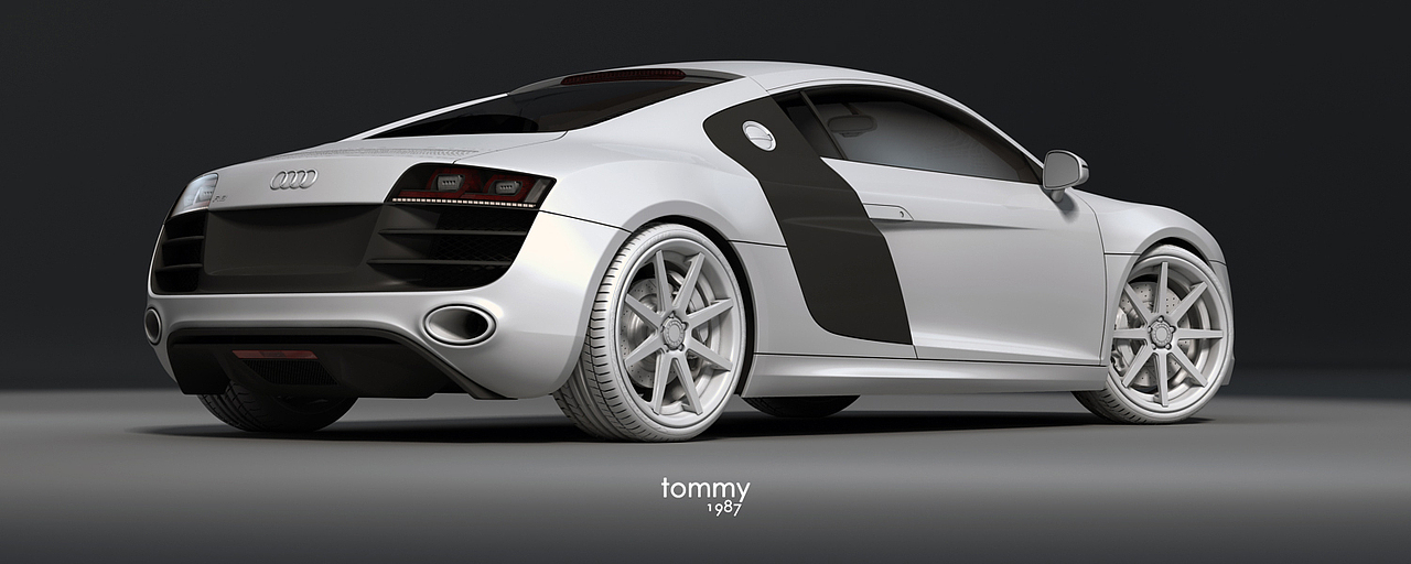 Audi-R8 V10 5.2 FSI quattro Audi R8 Spyder 5.2&n(图ZNjQwODc3Ng==) - 机械/交通 - 站酷设计师Tommy_林冲原创素材 - 站酷ZCOOL