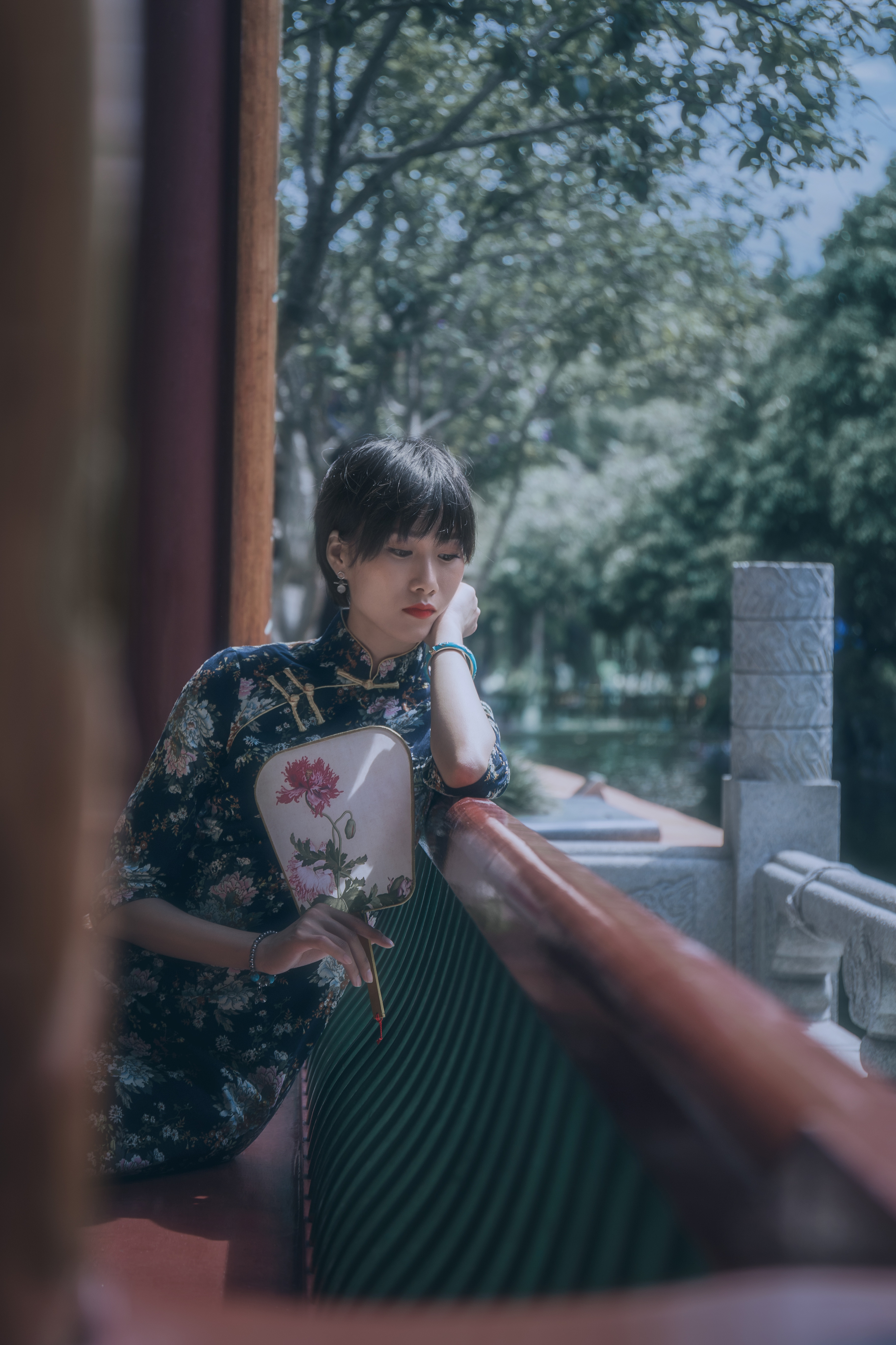 中国风旗袍人像摄影 贰_设计摄影师加利-站酷zcool